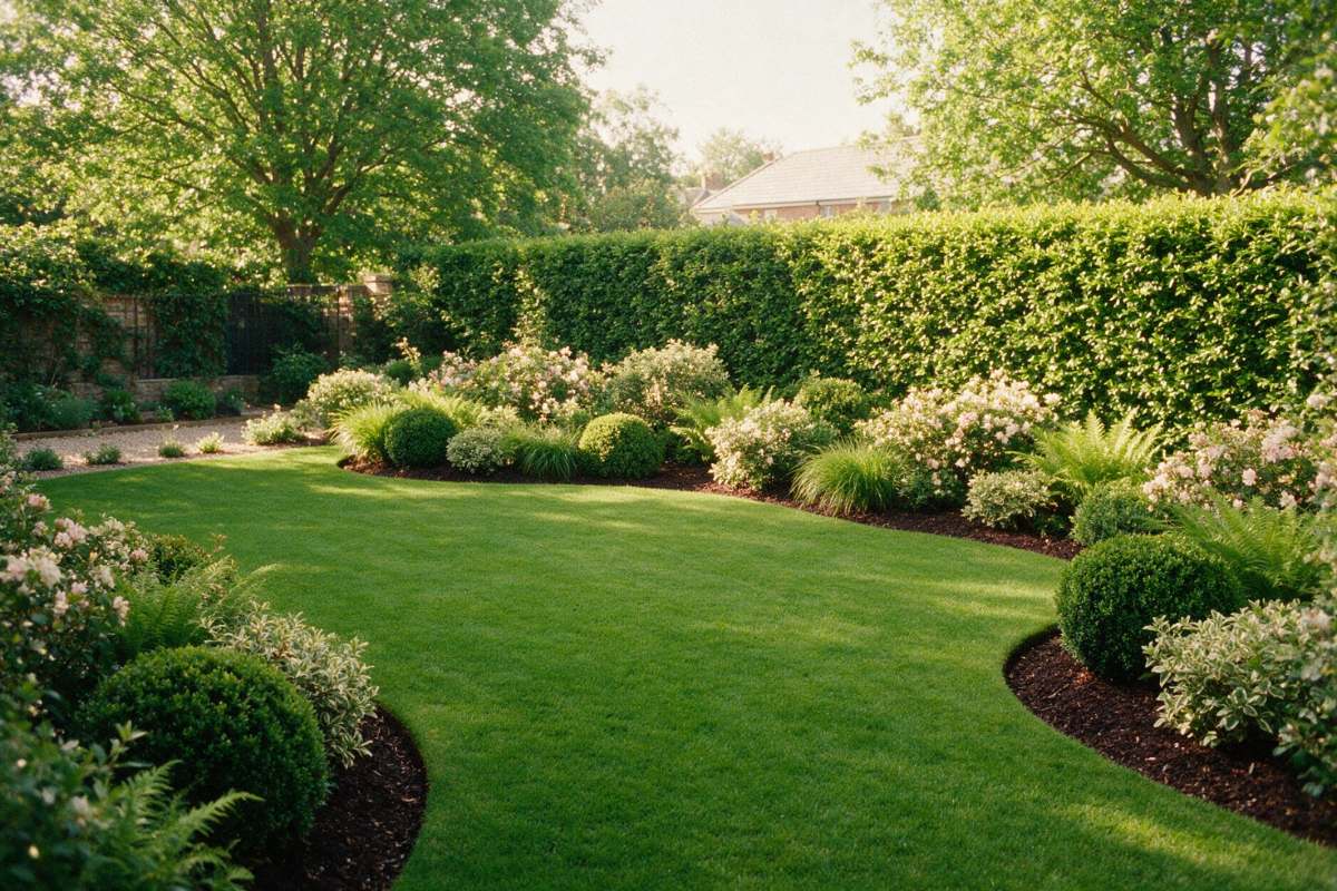 Gardening, maintained garden