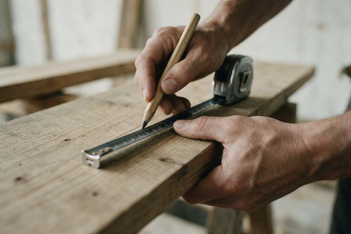 Handyman, repair in progress