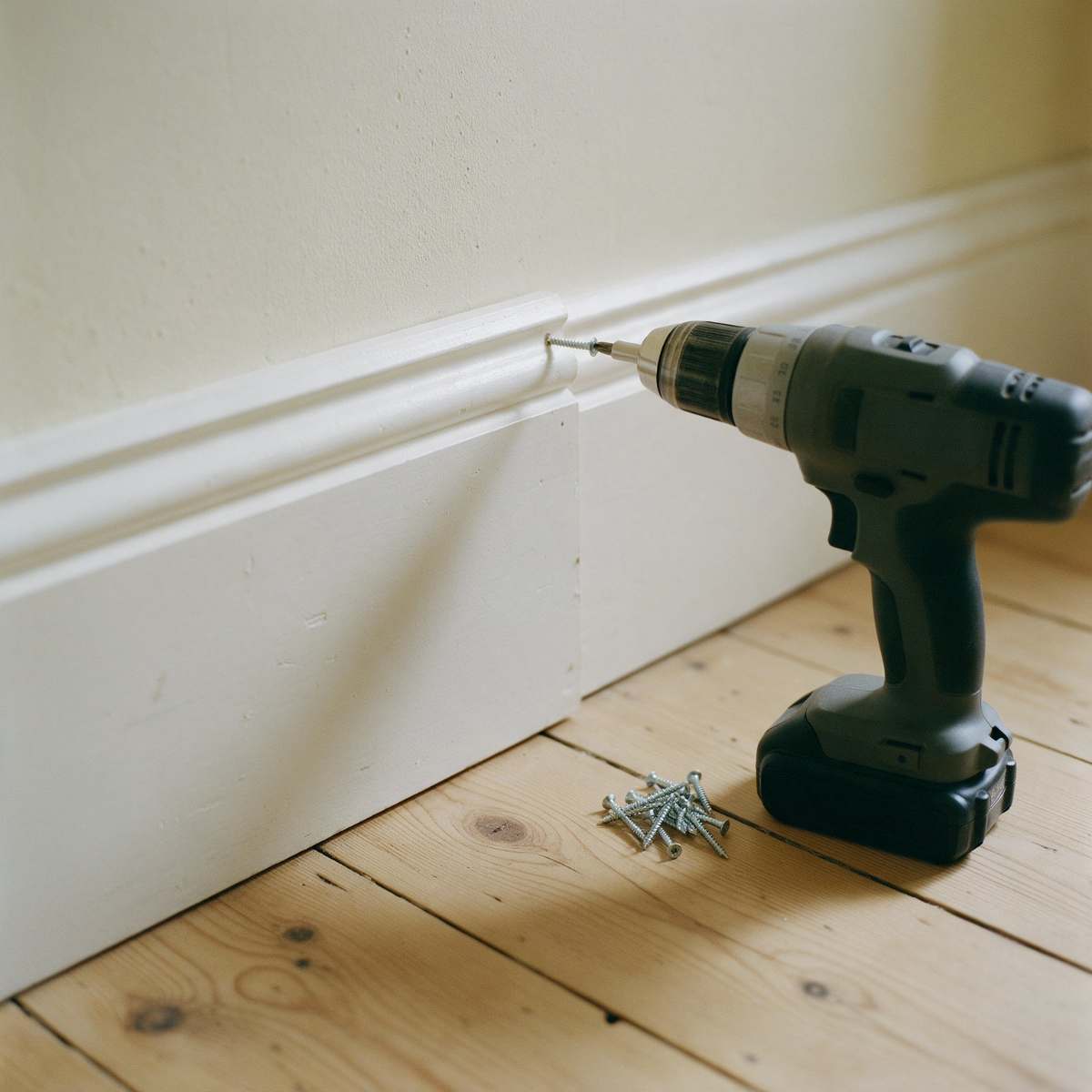 Handyman, repair in progress