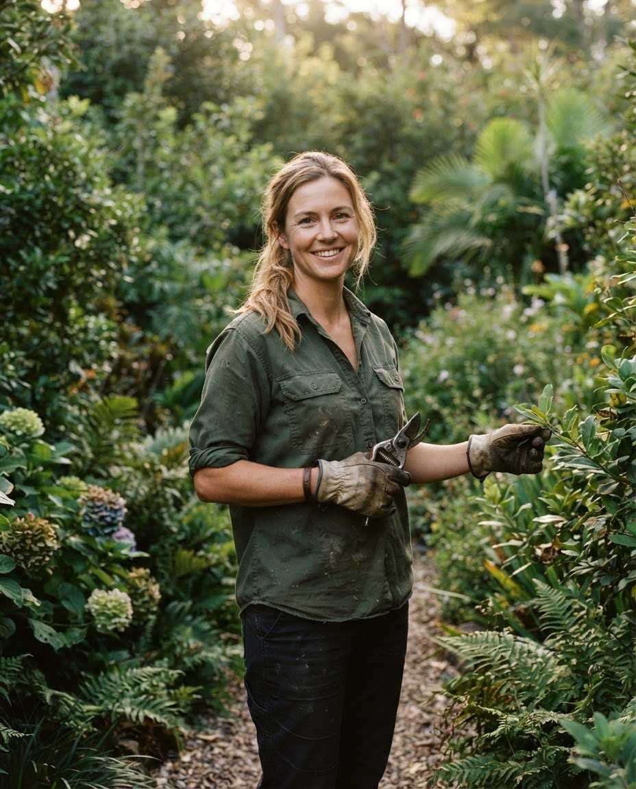 Gardener portrait
