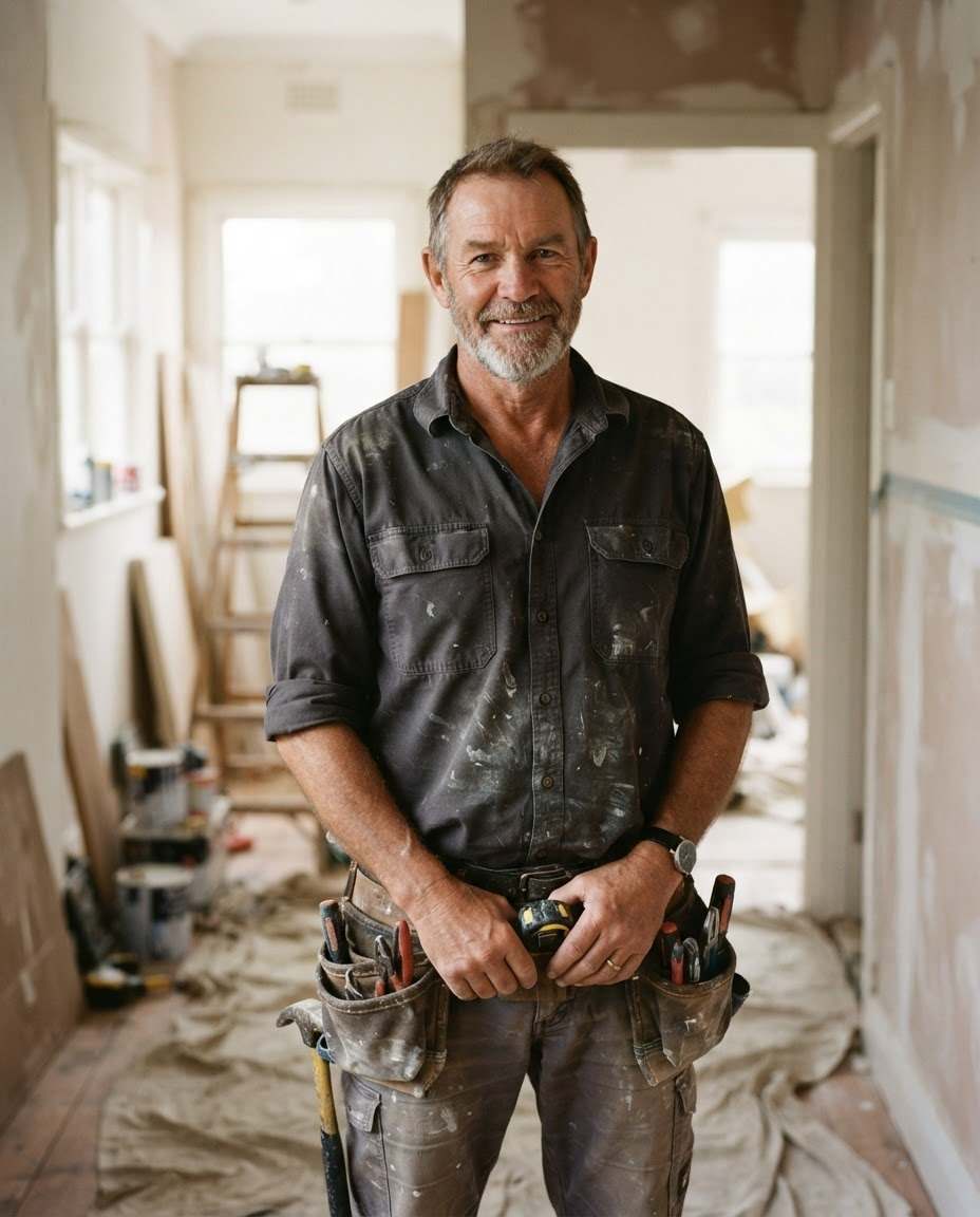 Landscaper portrait
